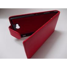 Кожен калъф Flip тефтер за Sony Xperia C S39h - червен