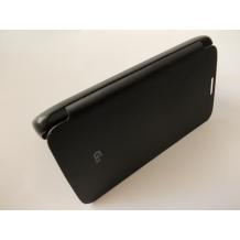 Кожен калъф Flip Cover тип тефтер за LG Optimus G2 / LG G2 - черен