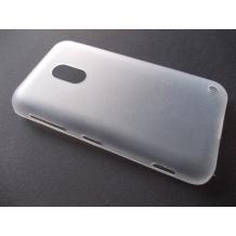 Ултра тънък силиконов калъф / гръб / TPU за Nokia Lumia 620 - прозрачен / матиран