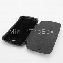 Акумулаторна външна батерия 2300mAh Power case за Samsung Galaxy S3 S III SIII i9300 - черна
