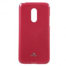 Луксозен силиконов калъф / гръб / TPU Mercury GOOSPERY Jelly Case за Nokia 5 2017 - червен