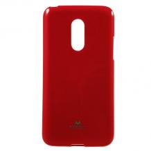 Луксозен силиконов калъф / гръб / TPU Mercury GOOSPERY Jelly Case за Nokia 2.1 2018 - червен