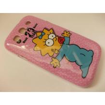 Заден предпазен капак / твърд гръб / за Samsung Galaxy S3 i9300 / Galaxy SIII i9300 - The Simpsons / Семейство Симпсън
