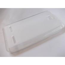 Силиконов калъф / гръб / TPU за Huawei U8950D Ascend G600 - бял / матиран
