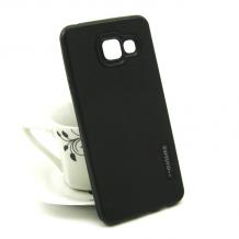 Силиконов калъф / гръб / TPU MOTOMO за Samsung Galaxy A5 2017 A520 - черен / релефен