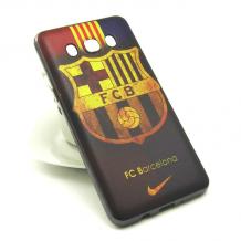 Силиконов калъф / гръб / TPU за Samsung Galaxy J5 2016 J510 - цветен / FC Barcelona