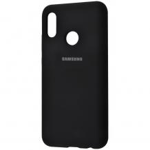 Оригинален гръб Silicone Cover за Samsung Galaxy M20 - черен
