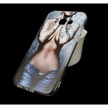 Силиконов калъф / гръб / TPU за Samsung Galaxy A5 2016 A510 - Tattoo Girl / момиче с дънки