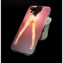 Силиконов калъф / гръб / TPU за Apple iPhone 7 - момиче с дълги крака
