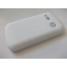 Заден предпазен твърд гръб / капак / за Alcatel One Touch Pop C3 4033 - бял