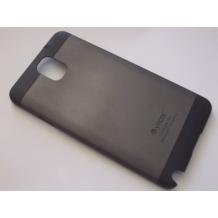 Луксозен заден предпазен твърд гръб / капак / Vicai за Samsung Galaxy Note 3 N9000 / Samsung Note 3 N9005 - тъмно сив