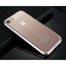 Силиконов калъф / гръб / TPU 360° за Apple iPhone 7 Plus - прозрачен / 2 части / лице и гръб