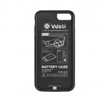 Луксозен твърд гръб / външна батерия / Traveller Series Battery Power Bank Vdeli 2600mAh за Apple iPhone 7 / iPhone 8 - черен