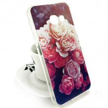 Силиконов калъф / гръб / TPU за Samsung Galaxy A5 2017 A520 - цветен / рози