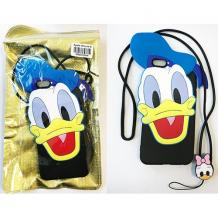 Силиконов калъф / гръб / TPU 3D за Samsung Galaxy J7 2016 J710 - Donald Duck