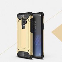 Силиконов гръб TPU Spigen Hybrid с твърда част за Samsung Galaxy S9 Plus G965 - златист