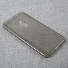 Ултра тънък силиконов калъф / гръб / TPU Ultra Thin за Xiaomi Pocophone F1 - сив / прозрачен