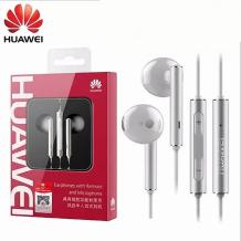 Оригинални стерео слушалки / handsfree / за Huawei P20 Pro - бели