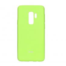 Луксозен силиконов калъф / гръб / TPU Roar All Day за Samsung Galaxy S9 Plus G965 - светло зелен