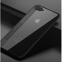 Луксозен гръб TOTU Design CRYSTAL Series за Apple iPhone 7 Plus / iPhone 8 Plus - черен