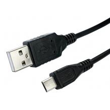 Оригинален USB кабел за Sony Xperia X F5121 - черен