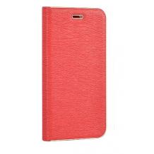 Луксозен кожен калъф Flip тефтер Vennus за Samsung Galaxy S8 G950 - червен
