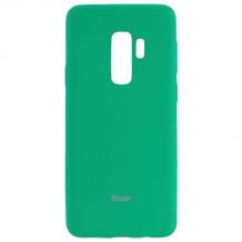 Луксозен силиконов калъф / гръб / TPU Roar All Day за Samsung Galaxy S9 Plus G965 - зелен