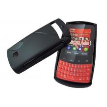 Силиконов калъф TPU S-Line за Nokia Asha 303 - черен
