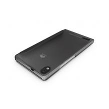 Луксозен кожен калъф Flip тефтер за Huawei Ascend P6 - черен