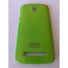 Заден предпазен твърд гръб / капак / SGP за HTC Desire 500 - зелен