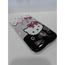 Заден предпазен твърд гръб / капак / за Samsung Galaxy S4 I9500 / I9505 - Hello Kitty Art 2