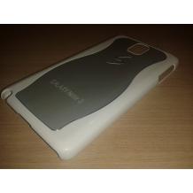 Луксозен заден предпазен твърд гръб / капак / за Samsung Galaxy Note 3 N9000 / Note 3 N9005 - бял