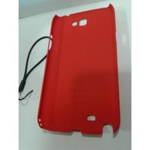 Оригинален заден предпазен твърд гръб за Samsung Galaxy Note II / Note 2 N7100 - червен
