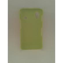 Заден предпазен твърд капак за Samsung Galaxy Ace S5830 - зелен имитиращ кожа