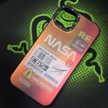 Луксозен неонов твърд гръб / case / за iPhone 13 Pro - NASA