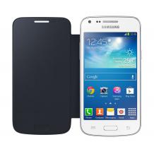 Оригинален калъф Flip Cover / EF-FG350NBEGWW за Samsung Galaxy Core Plus G3500 - черен