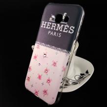 Луксозен силиконов калъф / гръб / TPU за Samsung Galaxy A5 2017 A520 - Hermes Paris