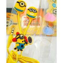 Стерео слушалки 3.5mm за смартфон - Minion / Миньони 2