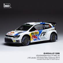 Метална кола Volkswagen Polo - M.Latvala / Antilla Rallye WM 2014 - IXO 1:24