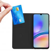 Кожен калъф Flip тефтер Magnet Book със стойка за Samsung Galaxy A57 - черен