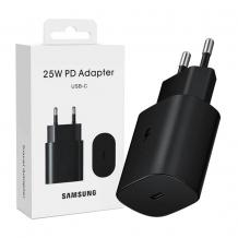 Оригинално Зарядно Samsung 25W 220v Super Fast Charger USB-C EP-TA800NBE - Samsung S24 FE