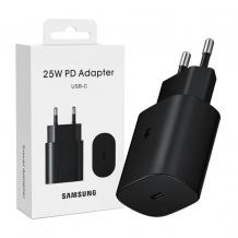 Оригинално Зарядно Адаптер Samsung 25W 220v Super Fast Charger USB-C EP-TA800NBE - Samsung S25 / S25 Plus / S25 Ultra