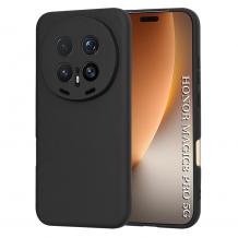Силиконов калъф / кейс / за Honor Magic 8 Pro / Magic8 Pro - черен гръб със защита за камерата