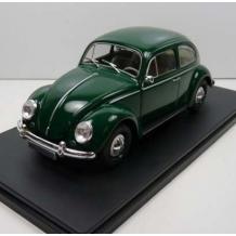 Метална кола Volkswagen Escarabajo 1200 Standard green - 1966 1:24 SALVAT