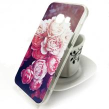 Силиконов калъф / гръб / TPU за Samsung Galaxy A5 2017 A520 - цветен / рози