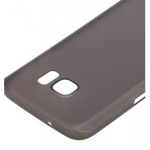 Ултра тънък предпазен твърд гръб TPU Ultra Thin за Samsung Galaxy S7 G930 - черен