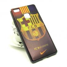 Силиконов калъф / гръб / TPU за Huawei P9 Lite - цветен / FC Barcelona