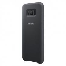 Оригинален гръб Silicone Cover EF-QG955TSEGKR за Samsung Galaxy S8 Plus G955 - черен