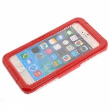 Водоустойчив калъф / Waterproof Heavy Duty Phone Case Cover за Apple iPhone 7 - червен