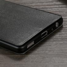 Луксозен кожен калъф Flip тефтер със стойка X-level за Huawei P10 - черен